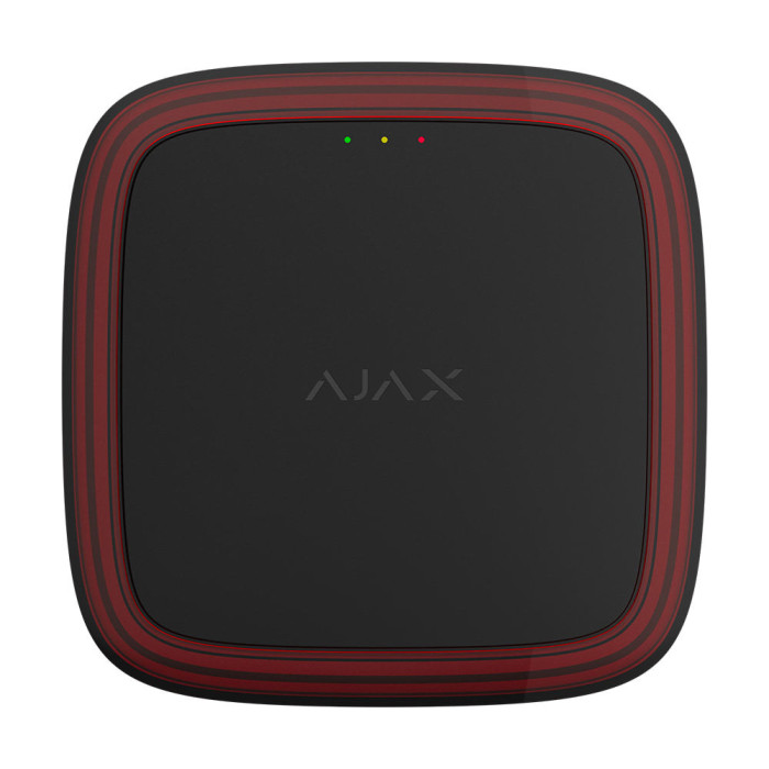Адресний пожежний оповіщувач світловий Ajax EN54 FireProtect (VAD) Jeweller Black