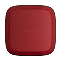 Адресний пожежний оповіщувач світловий Ajax EN54 FireProtect (VAD) Jeweller Red