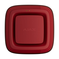 Адресний пожежний оповіщувач світлозвуковий Ajax EN54 FireProtect (Sounder/VAD) Jeweller Red