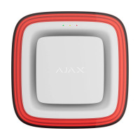 Адресний пожежний оповіщувач світлозвуковий Ajax EN54 FireProtect (Sounder/VAD) Jeweller White