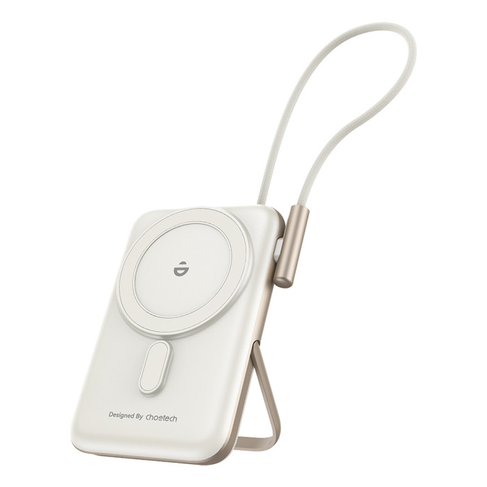 Power Bank B735 з магнітною зарядкою 10000mAh White Choetech