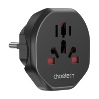 Перехідник мережевий EU універсальна розетка PD5030 Choetech