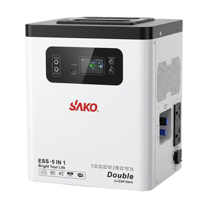 Портативна зарядна станція Alpha-ESS- 1000W/2KWh Sako