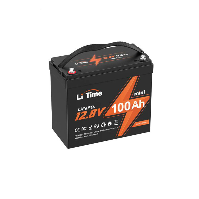 Акумуляторна батарея LiTime LiFePO4 12V100Ah Mini L12V100-100-MINI-16-A60 LiTime