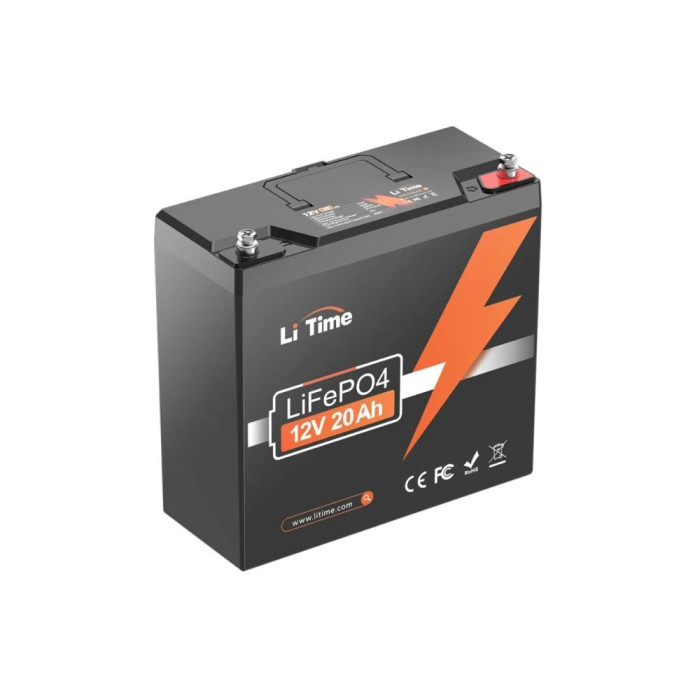 Акумуляторна батарея LiTime LiFePO4 12V20Ah L12V20-20-BASIC-4-A20 LiTime