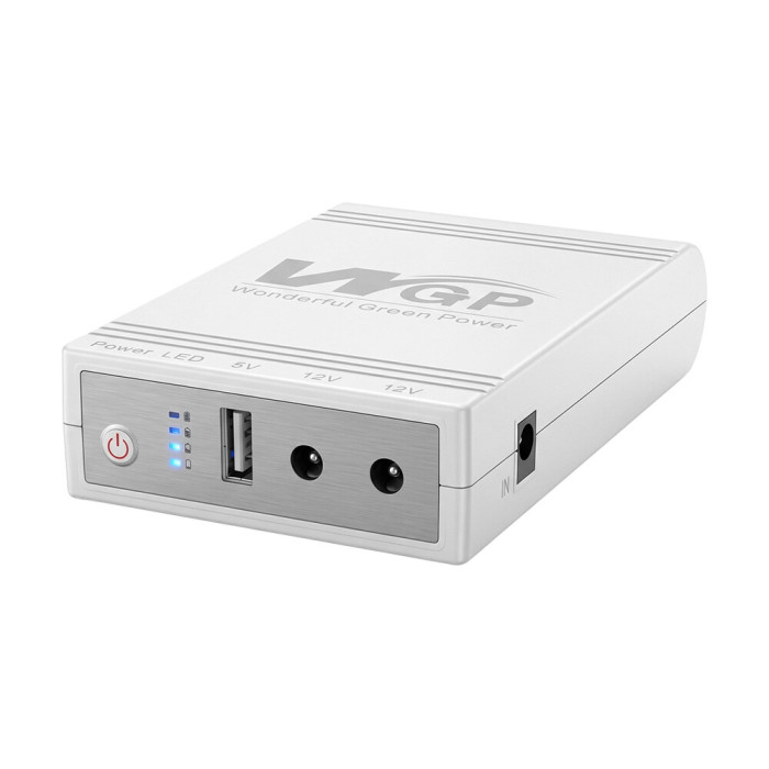 Джерело безперебійного живлення Mini UPS WGP UPS103C 5V/12V/12V 20000mAh