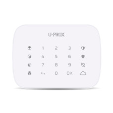 Сенсорна клавіатура U-Prox Keypad G4 White ITV