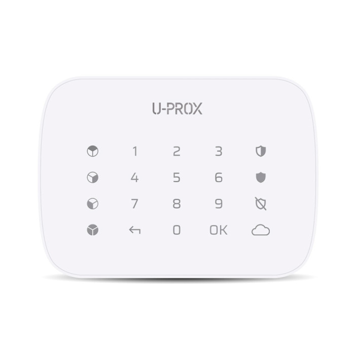 Сенсорна клавіатура U-Prox Keypad G4 White ITV