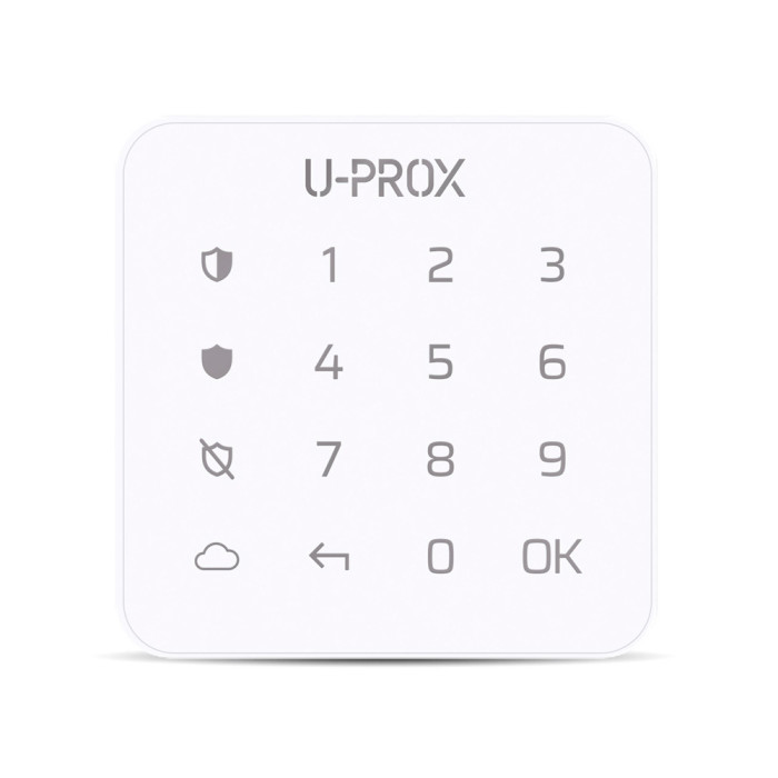 Сенсорна клавіатура U-Prox Keypad G1 White ITV