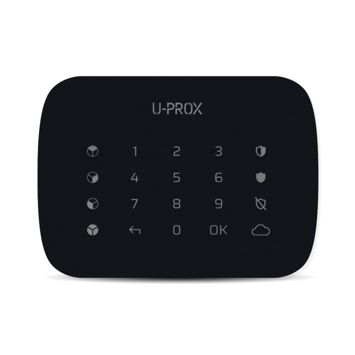 Сенсорна клавіатура U-Prox Keypad G4 Black ITV