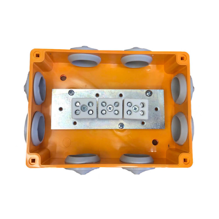 Коробка вогнестійка комутаційна Крома КП-02-90 К6/4 SenKo