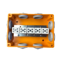 Коробка вогнестійка комутаційна Крома КП-02-90 К10/4 SenKo