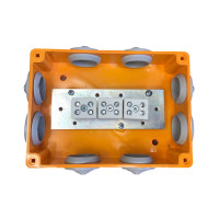 Коробка вогнестійка комутаційна Крома КП-02-90 К6/6 SenKo