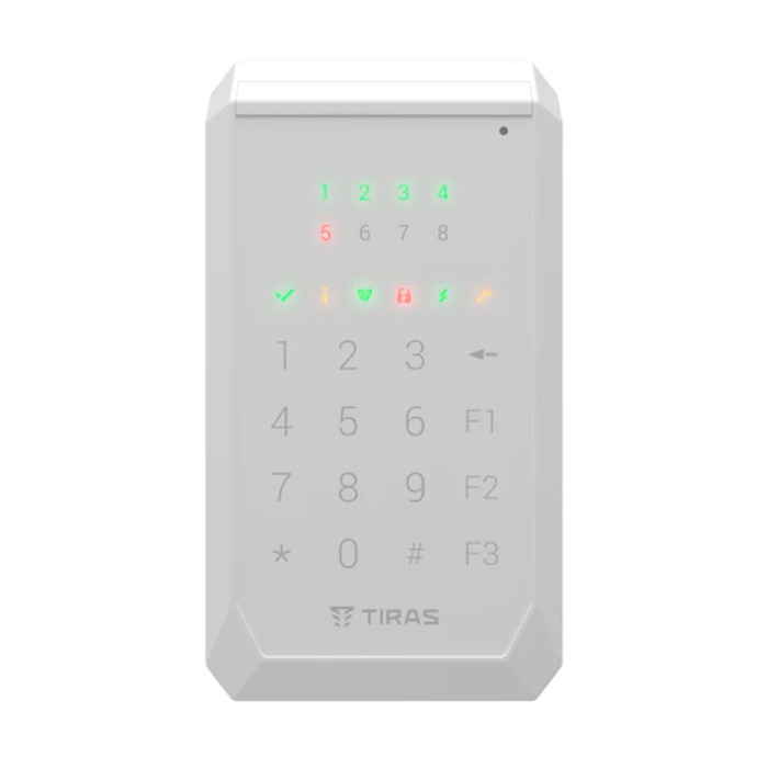 Клавіатура бездротова X-Pad WHITE Tiras