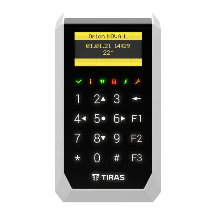 Клавіатура K-PAD OLED BLACK Tiras
