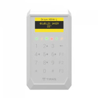 Клавіатура K-PAD OLED+ WHITE Tiras