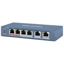 PoE комутатор DS-3E0106HP-E Hikvision