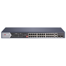 PoE комутатор DS-3E0528HP-E Hikvision