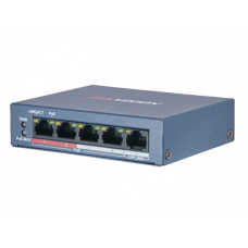 PoE комутатор DS-3E0105P-E/M(B) Hikvision