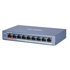 PoE комутатор DS-3E0109P-E/M(B) Hikvision