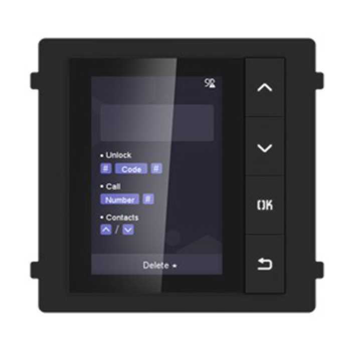 Модуль з монітором DS-KD-DIS Hikvision