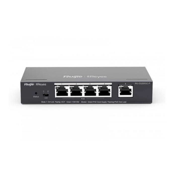 PoE-комутатор RG-ES205GC-P Ruijie