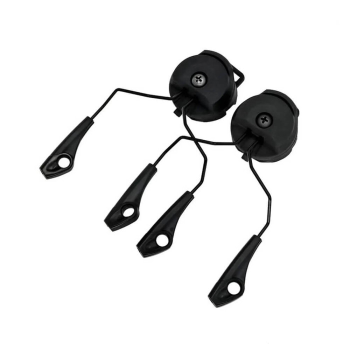 Адаптер ACM Headset Helmet Rail (black) для навушників Howard Leight Impact Sport