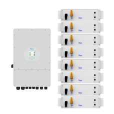 Комплект Deye високовольтний 20 кВт 40 кВт*год HP3 (Інвертор SUN-20K-SG01HP3-EU-AM2 + 8шт. АКБ BOS-G)