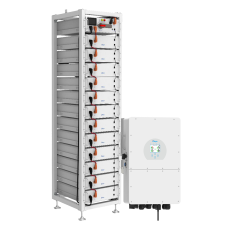 Комплект Deye високовольтний 50 кВт 60 кВт*год HP3 (Інвертор SUN-50K-SG01HP3-EU-BM4 + 12шт. АКБ BOS-G)