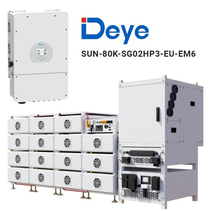 BESS Deye BOS-B 215 кВт·год / 80 кВт