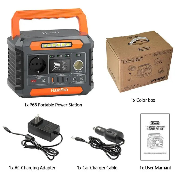 Портативна електростанція FlashFish P66 260W