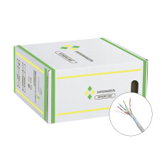 Мережевий кабель LANTRIA (Укрпожкабель) F/UTP 4x2x0,51 cat. 5Е  PVC внутрішній