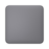 Заглушка монтажної коробки Ajax CoverPlate SoloCover (CP) Grey (126123.321.GR)