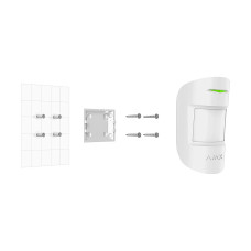 Кріпильна панель Ajax SmartBracket для MotionProtect, CombiProtect White (9638.09.WH)