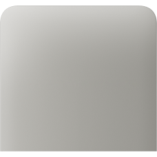 Бічна кнопка для одноклавішного вимикача Ajax SideButton (1-gang) vertical Oyster (83457.143.OY)
