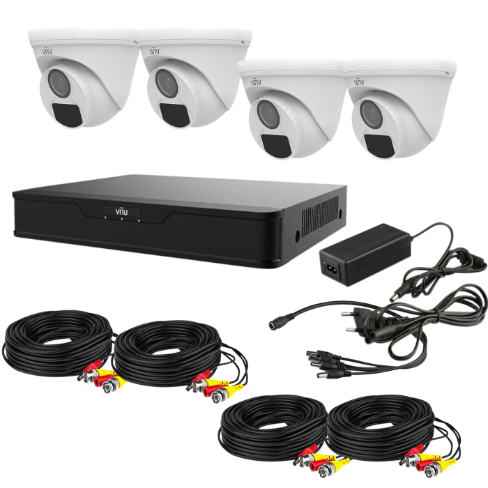 Комплект відеоспостереження Uniview AHD 4DOME
