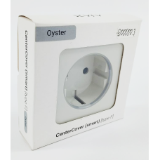 (Уцінка) Центральна панель для вбудованої розетки Ajax СenterCover (smart) Oyster