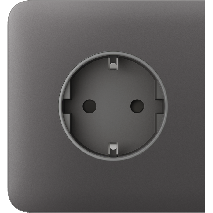 Бічна панель для вбудованої розетки Ajax SideCover (basic) Grey (89075.163.GR)