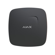 Бездротовий датчик детектування диму Ajax FireProtect Black (25427.10.BL1)