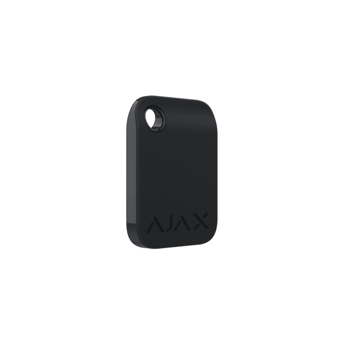 Брелок для управління охоронною системою Ajax Tag 100 шт. Black (38225.90.BL)