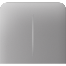 Бічна кнопка для двоклавішного вимикача Ajax SideButton (2-gang) vertical Fog (83436.143.FG)