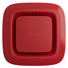 Бездротовий адресний пожежний оповіщувач звуковий Ajax EN54 FireProtect (Sounder) Jeweller Red (118604.278.RD1)