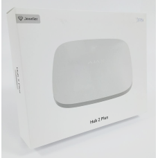 (Уцінка) Інтелектуальна централь Ajax Hub 2 Plus White