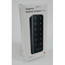 (Уцінка) Дротова клавіатура Ajax Superior KeyPad Outdoor Fibra Black (117760.285.BL)