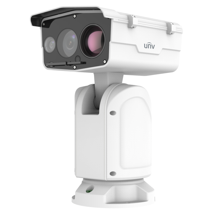 ІР-відеокамера вулична поворотна Uniview TIC7626EL-GAF75-4X56-VH1 White
