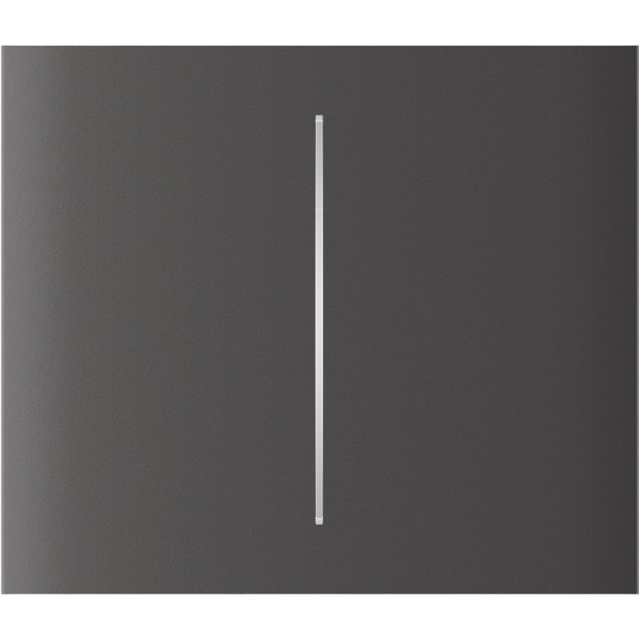 Центральна кнопка для двоклавішного вимикача Ajax CenterButton (2-gang) vertical Grey (83446.140.GR)