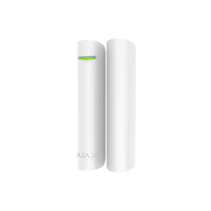 Датчик відкриття дверей/вікна з сенсором удару і нахилу Ajax DoorProtect Plus White (38101.13.WH1)