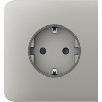 Бічна панель для вбудованої розетки Ajax SideCover (basic) Oyster (89078.163.OY)