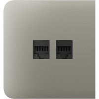 Бічна панель для вбудованої інтернет-розетки Ajax SideCover (LAN) Olive (126218.319.OL)