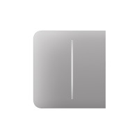 Бічна кнопка для двоклавішного вимикача Ajax SideButton (2-gang) Fog (46021.143.FG)